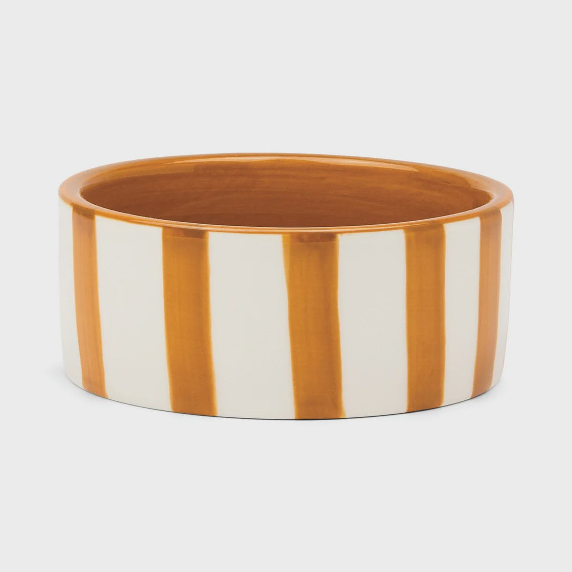 Izzy Wine Coaster - Yellow Stripe