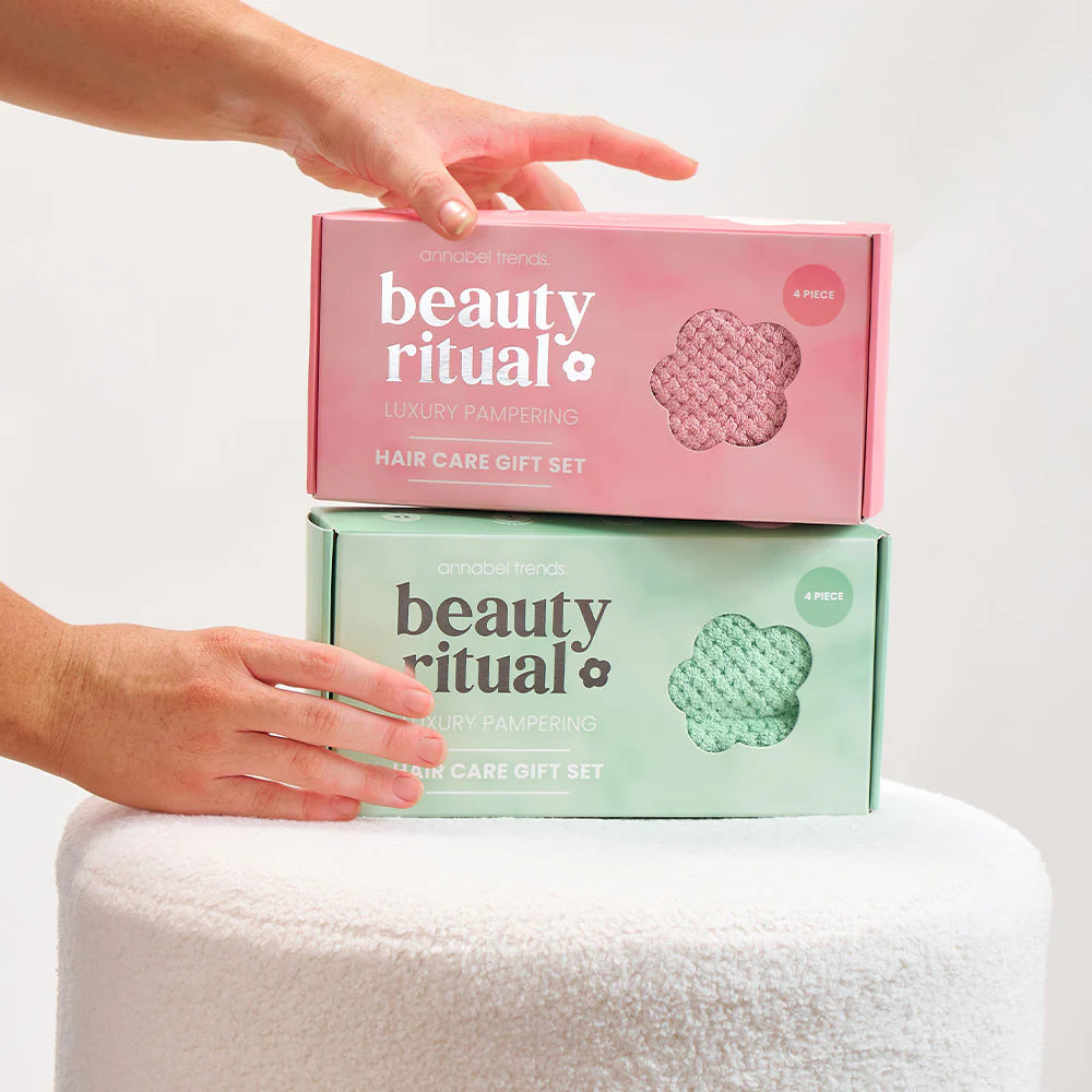 BEAUTY RITUAL HAIR CARE GIFT BOX - DUSTY PINK