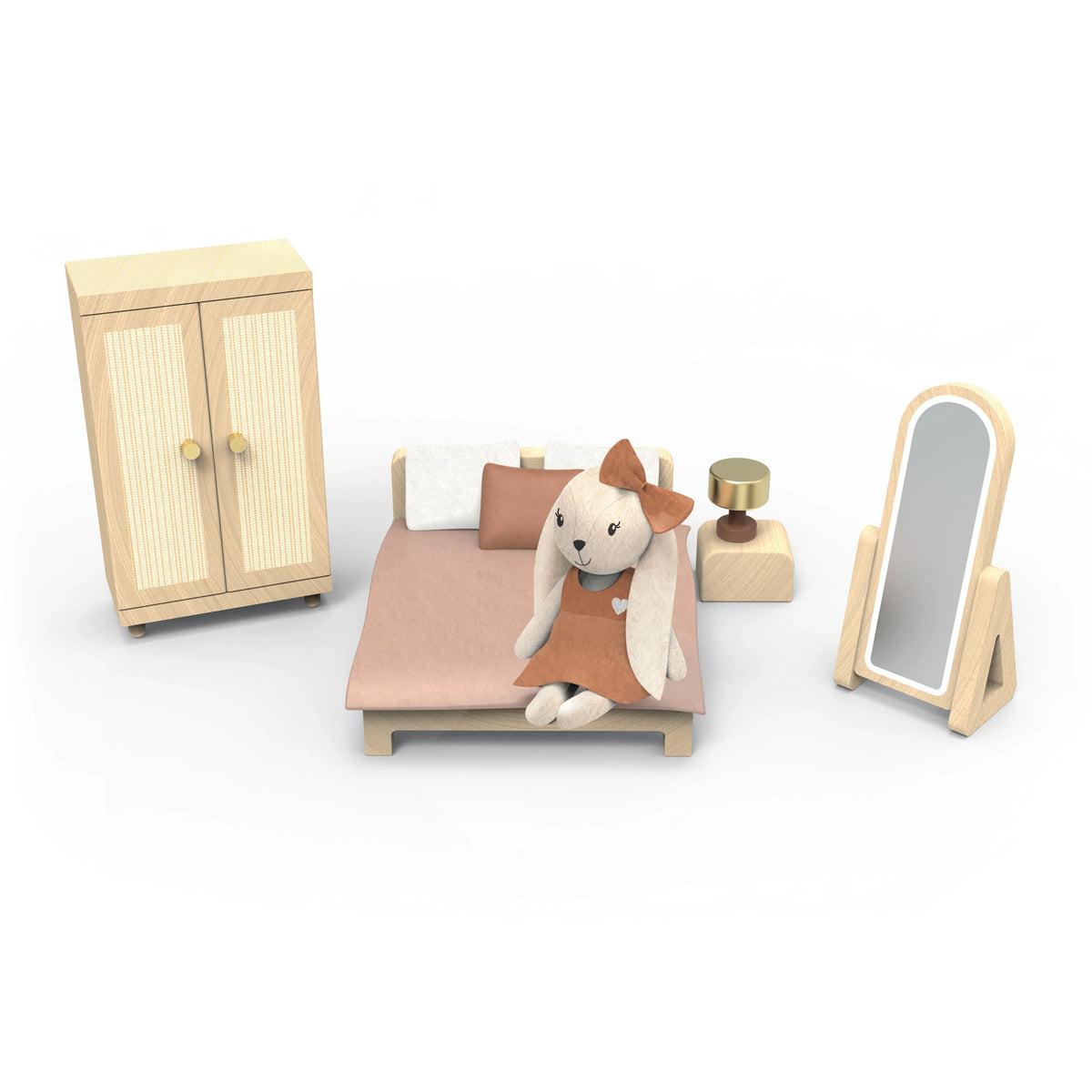 Dolls House Bedroom Furniture Set