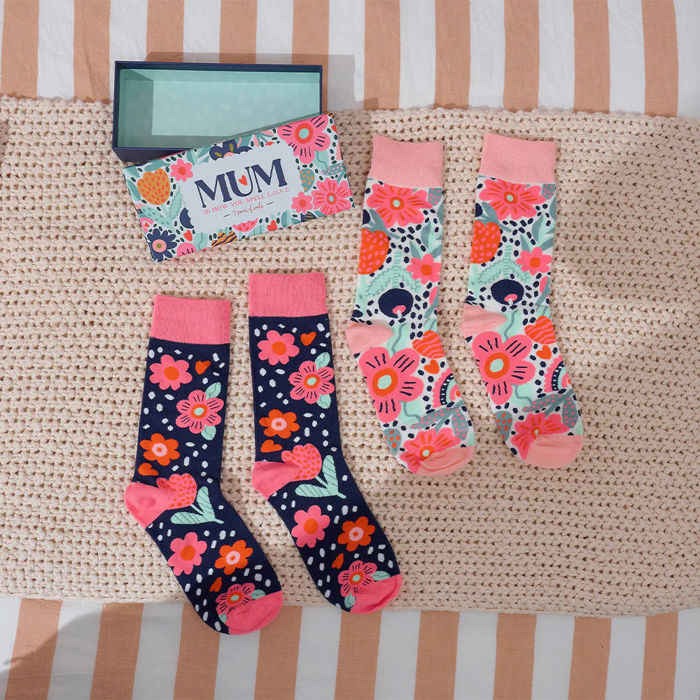 Boxed Socks  - Mum Love