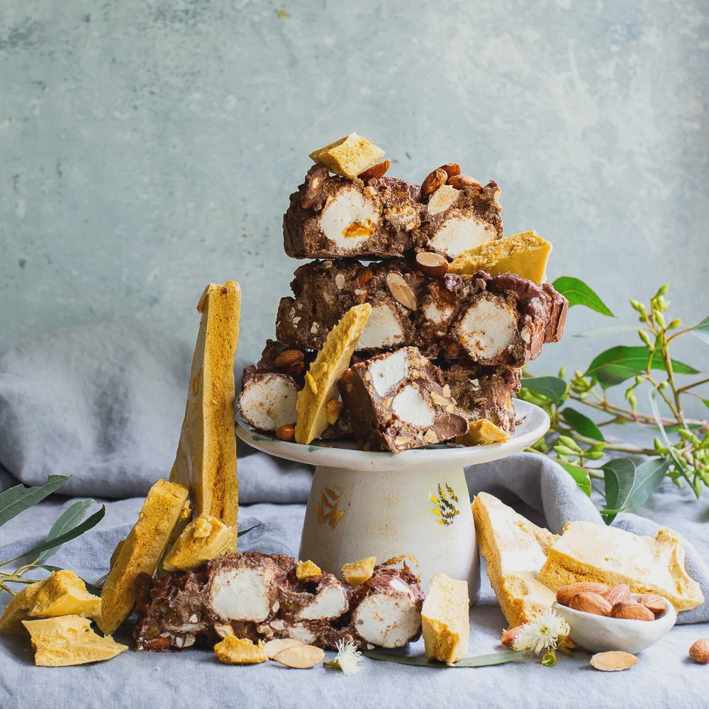 100gm Honeycomb Highway Rocky Road