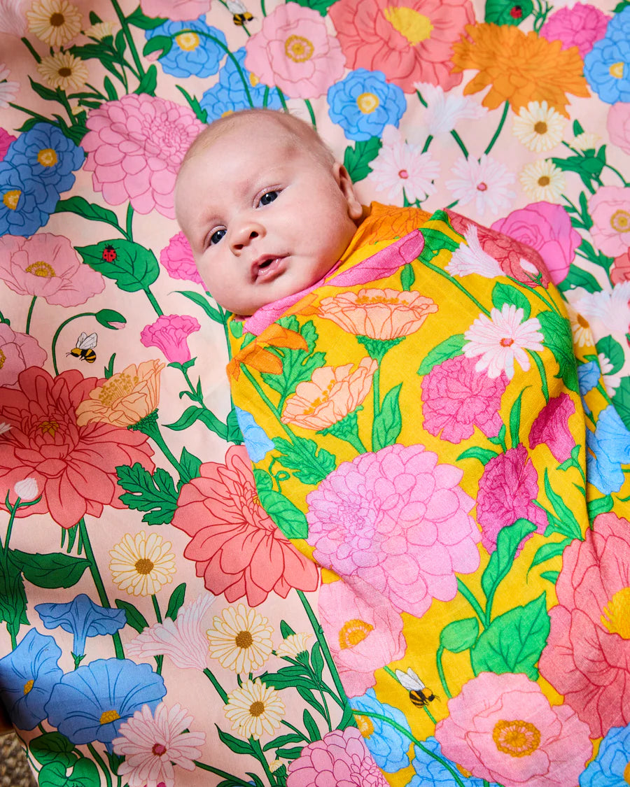 Follow the Sun Bamboo Swaddle