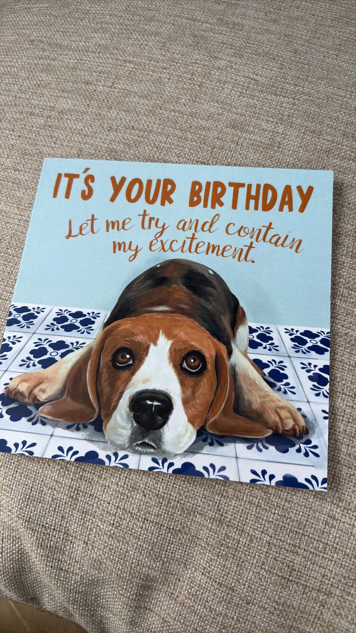 It’s your birthday… greeting card