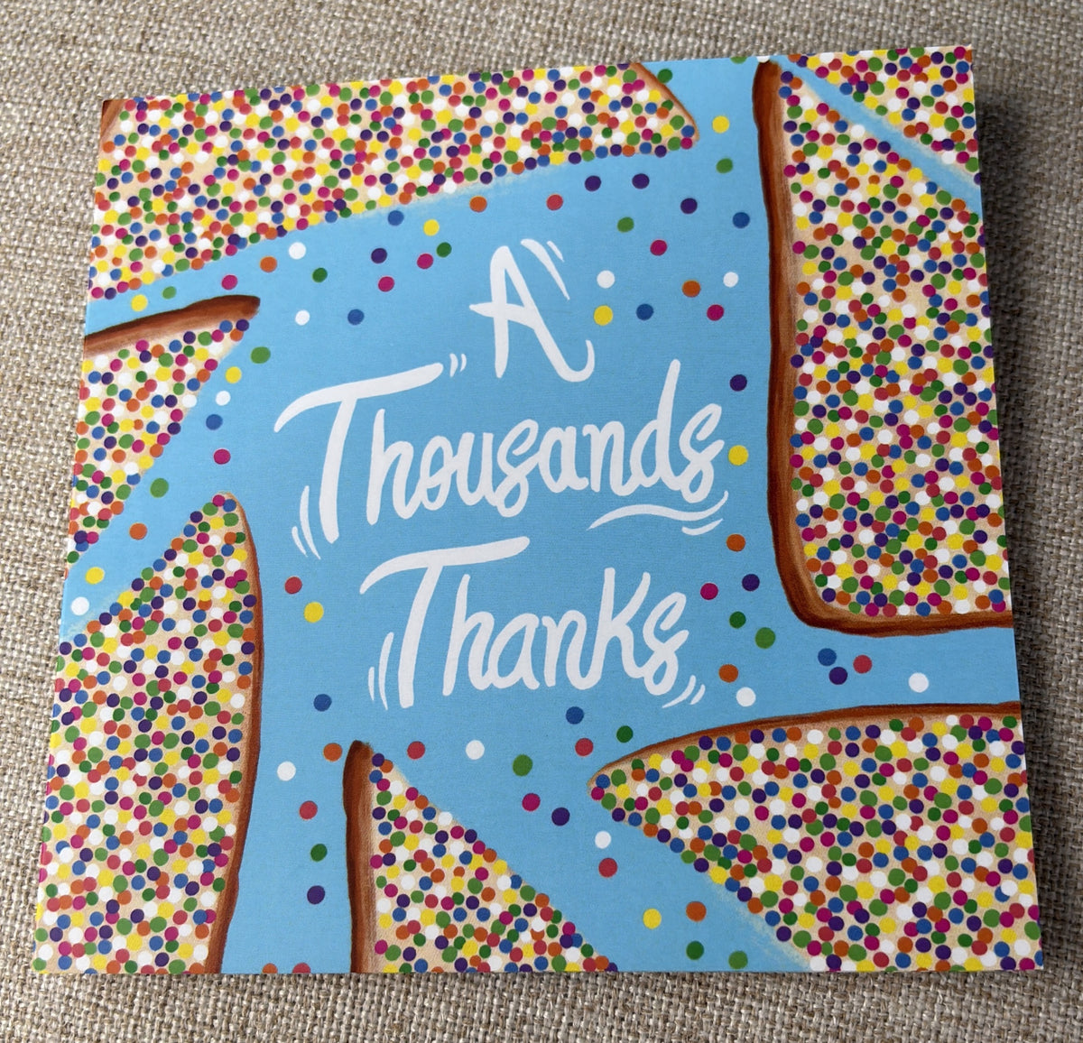 Thousand Thanks Greeting Card