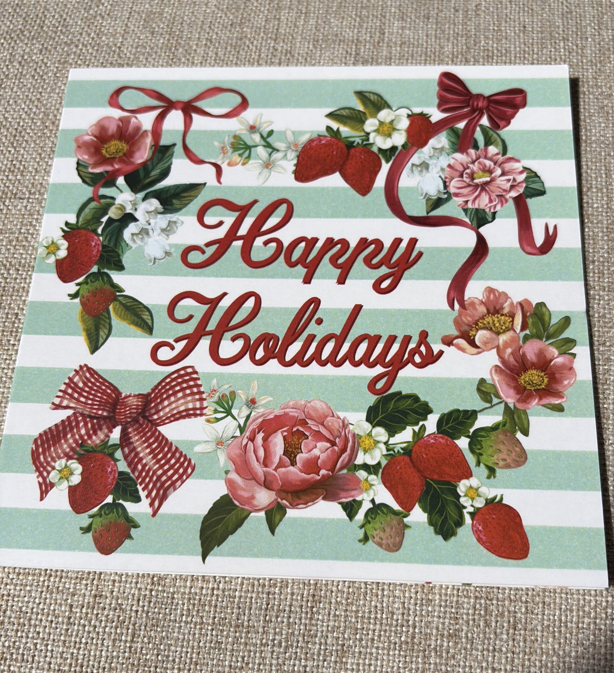 Happy Holidays Greeting Card
