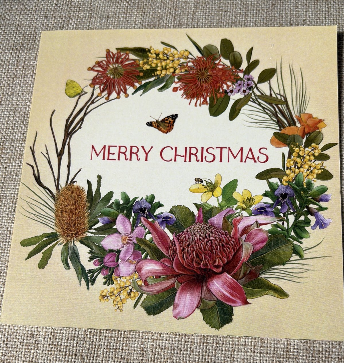 Merry Christmas Native Greeting Card