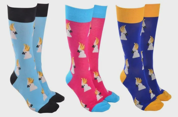 SOCK SOCIETY COCKATOOS