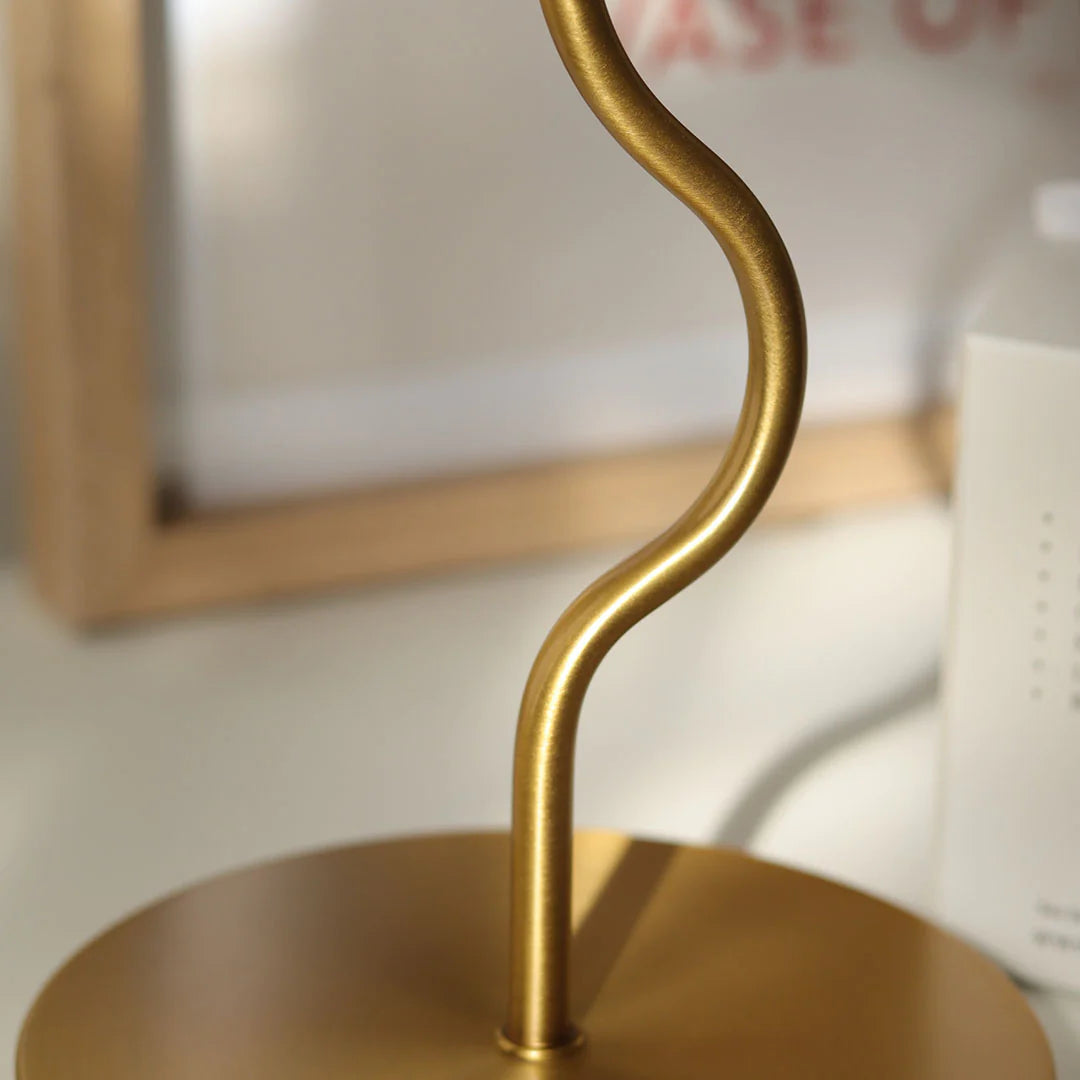 Cora Table Lamp - Gold / Cream