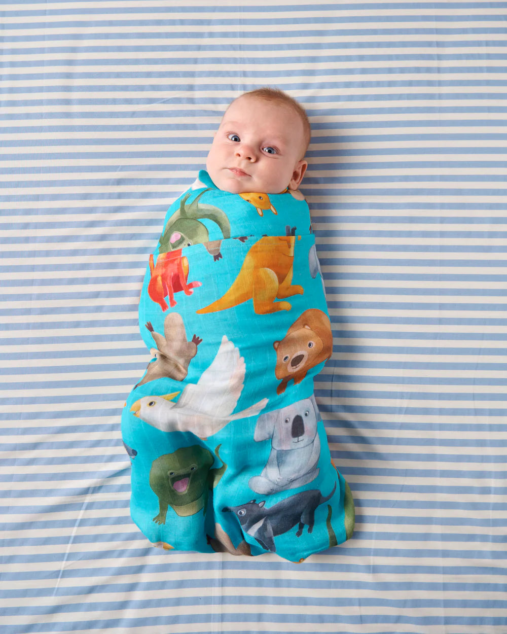 Home Among The Gum Trees Bamboo Swaddle One Size
