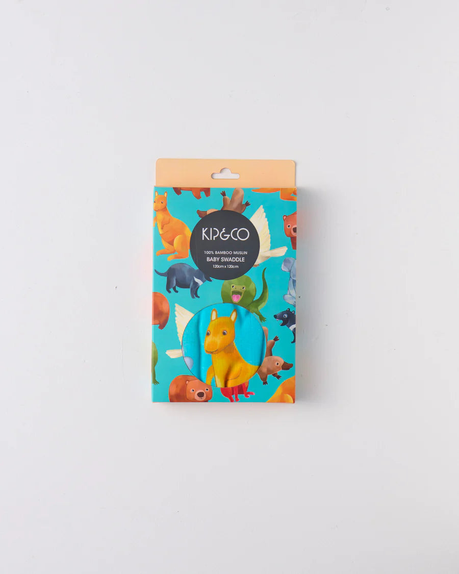 Home Among The Gum Trees Bamboo Swaddle One Size