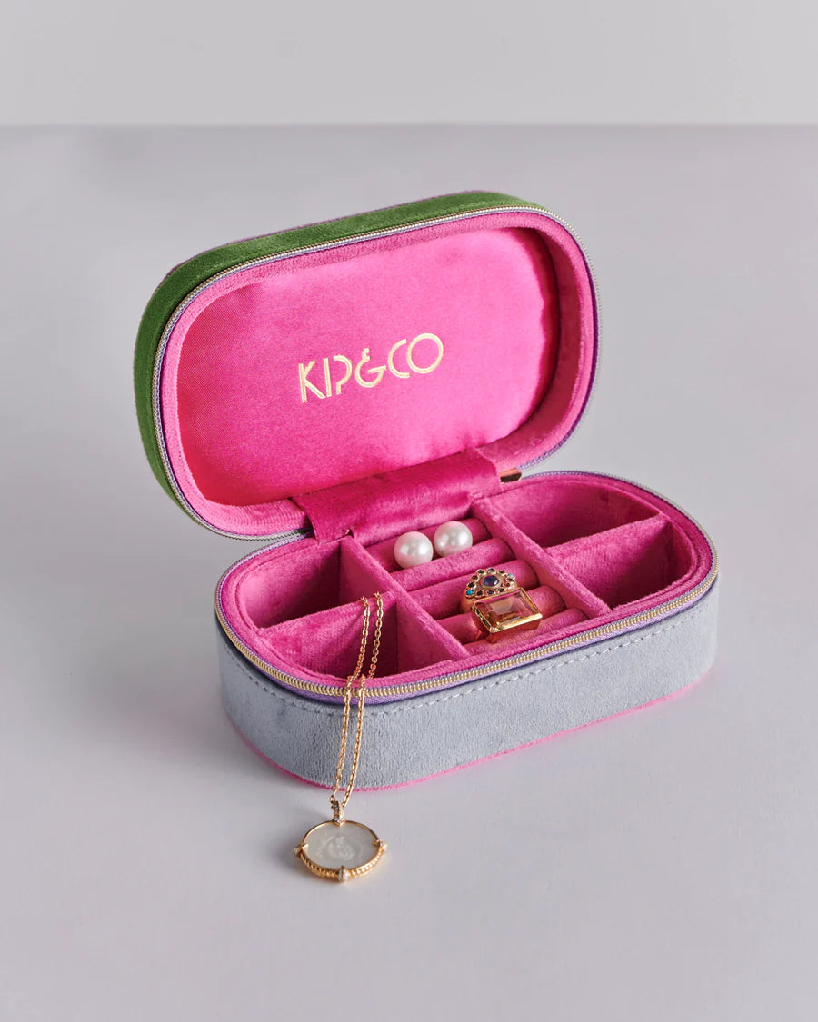 Kaleidoscope Travel Velvet Jewellery Box One Size