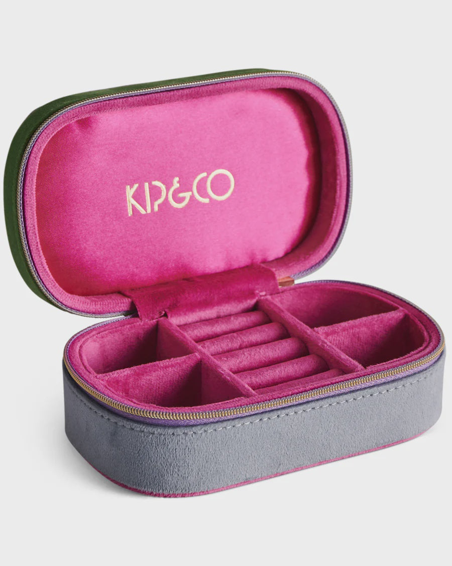 Kaleidoscope Travel Velvet Jewellery Box One Size
