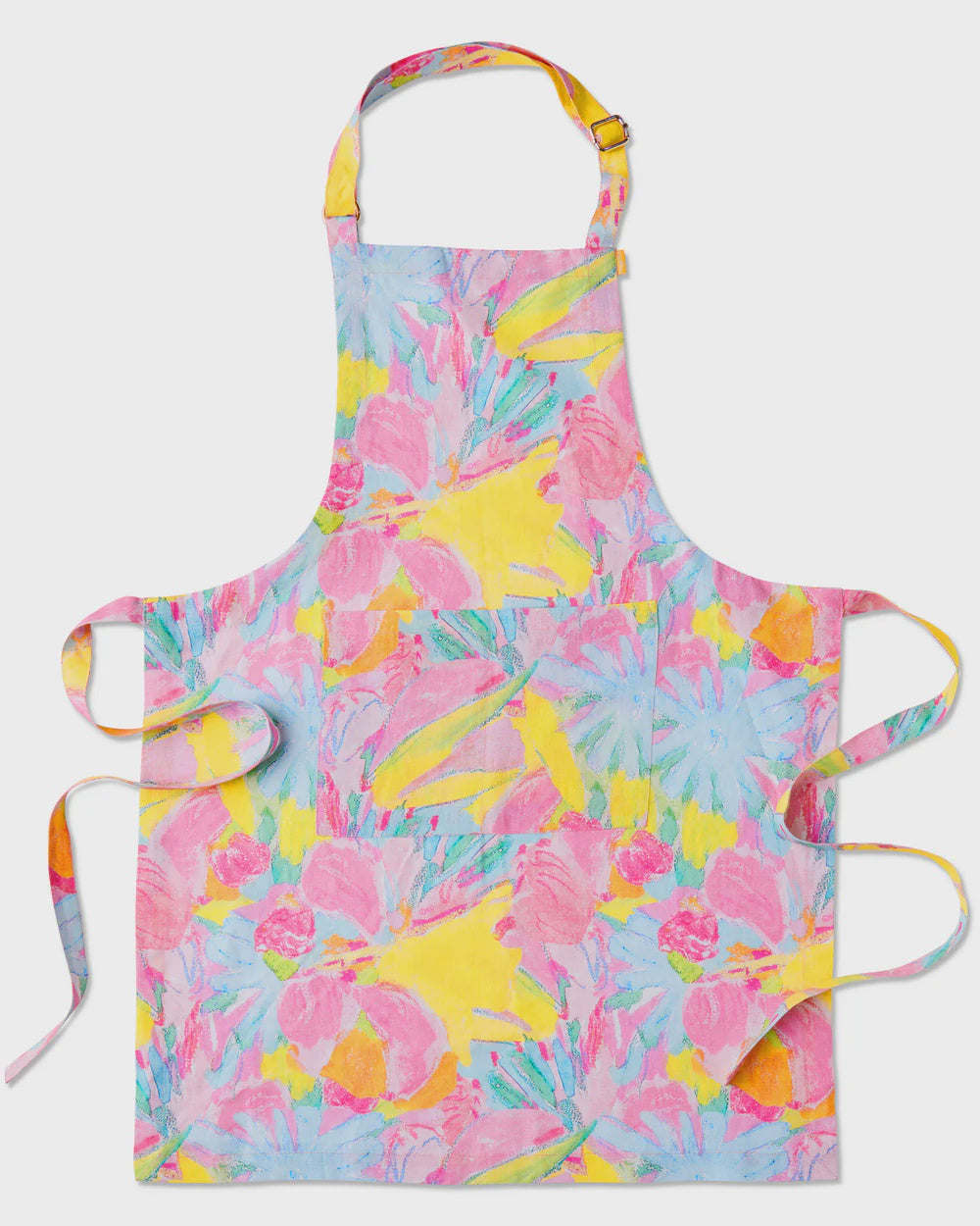 Kip&amp;Co x Ken Done Pastel Blooms Linen Apron