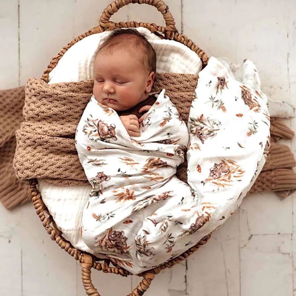 Koala Organic Muslin Wrap Lilly Cooper