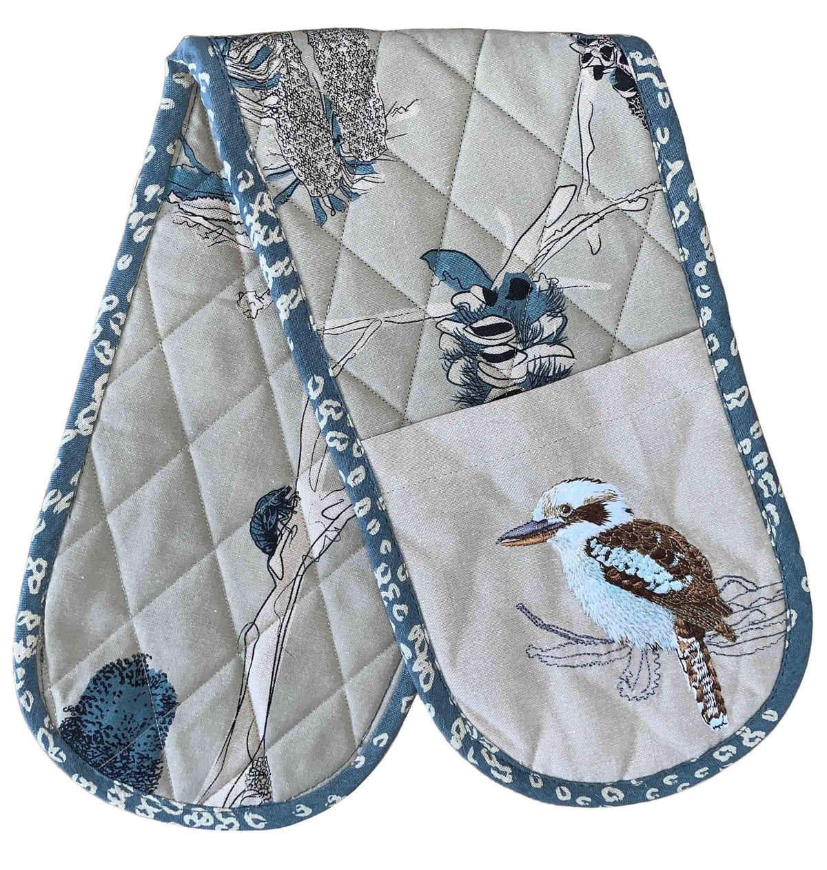 Double Oven Mit - Kookaburra