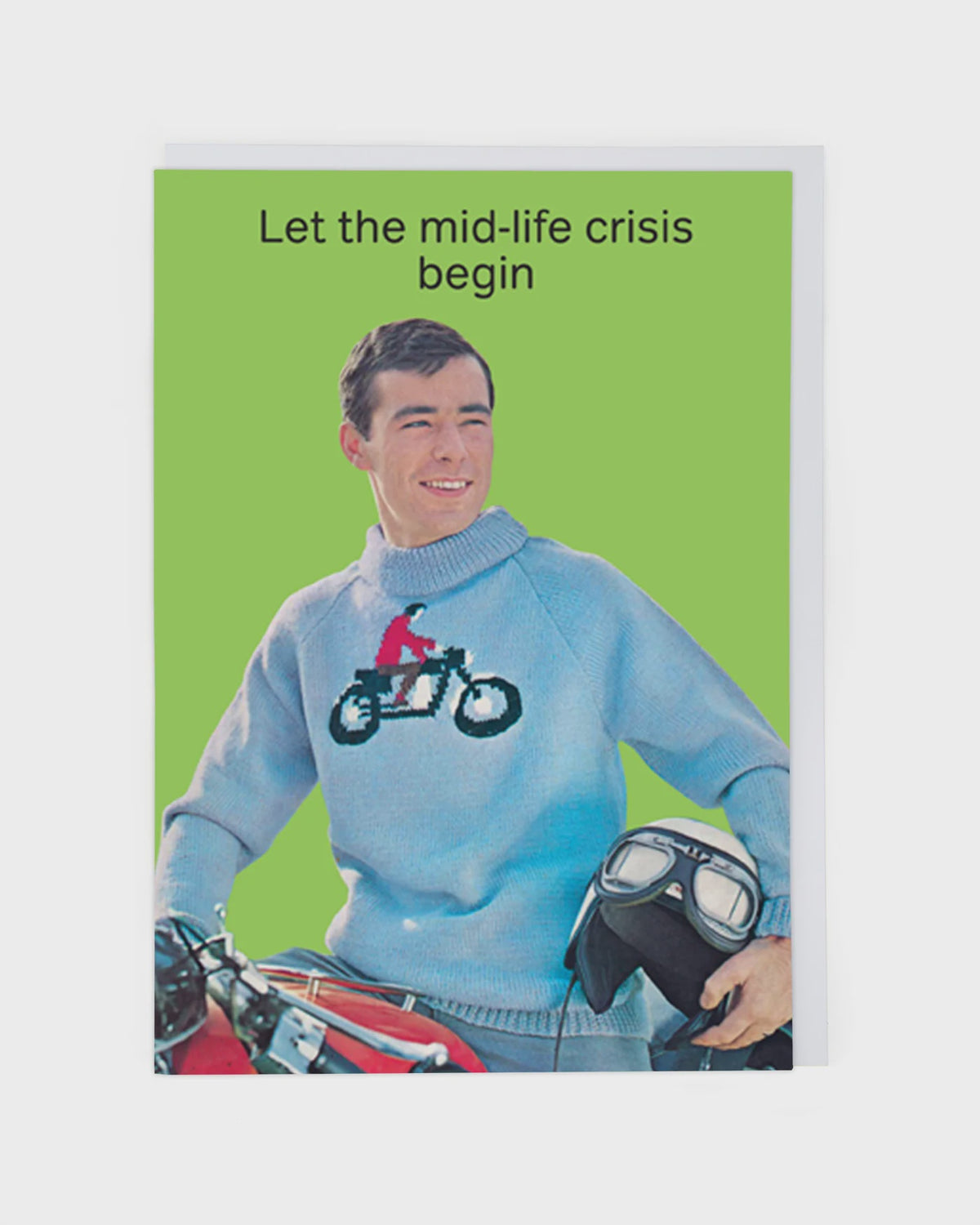 Mid Life Crisis - Greeting Card