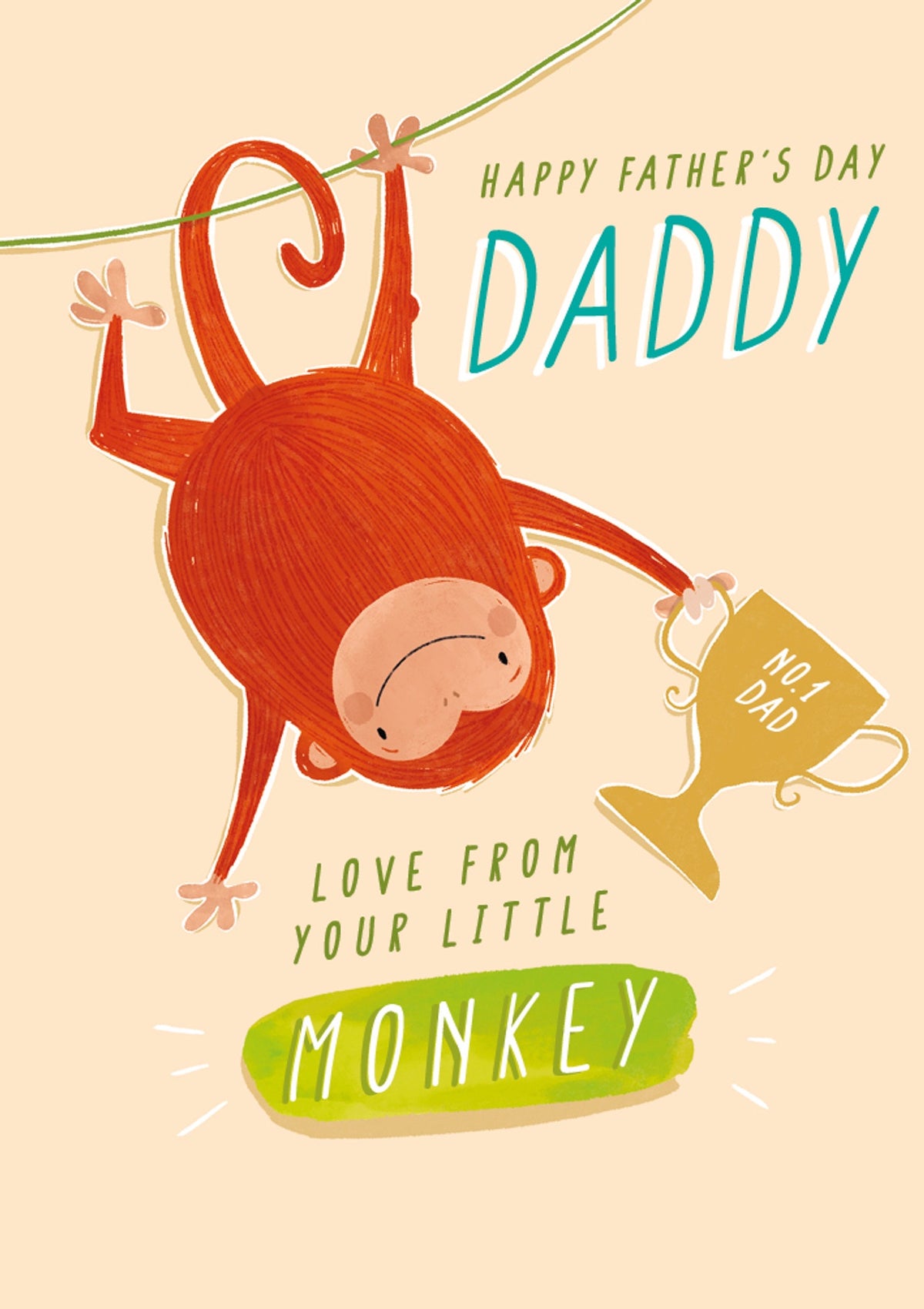 Daddy&#39;s Father Day - Greeting Card