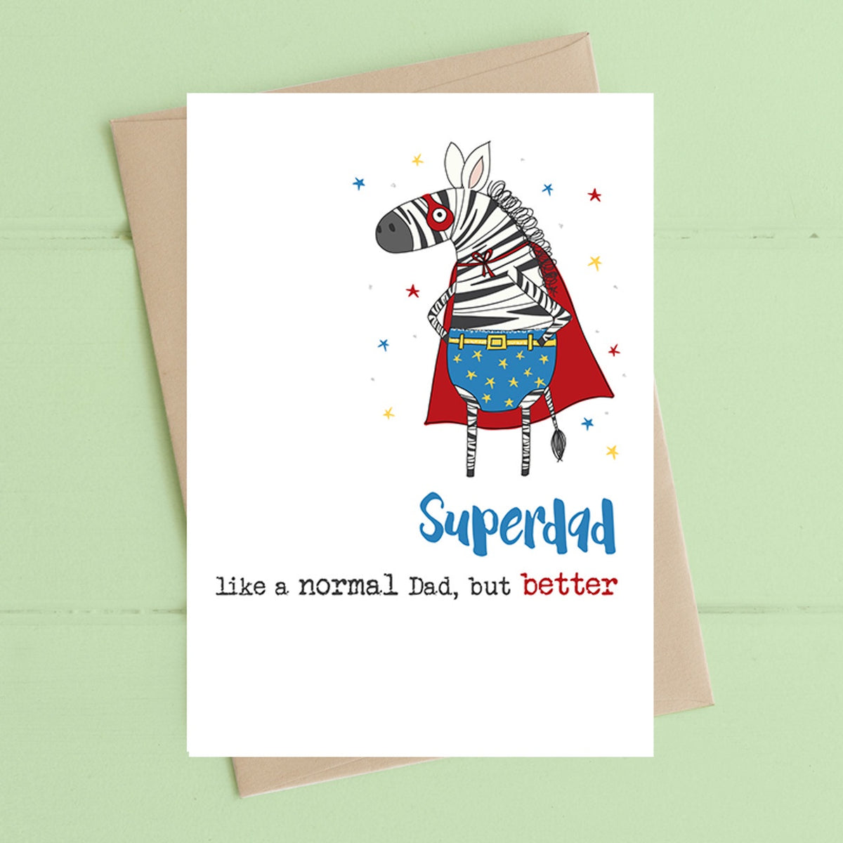 Superdad - Greeting Card