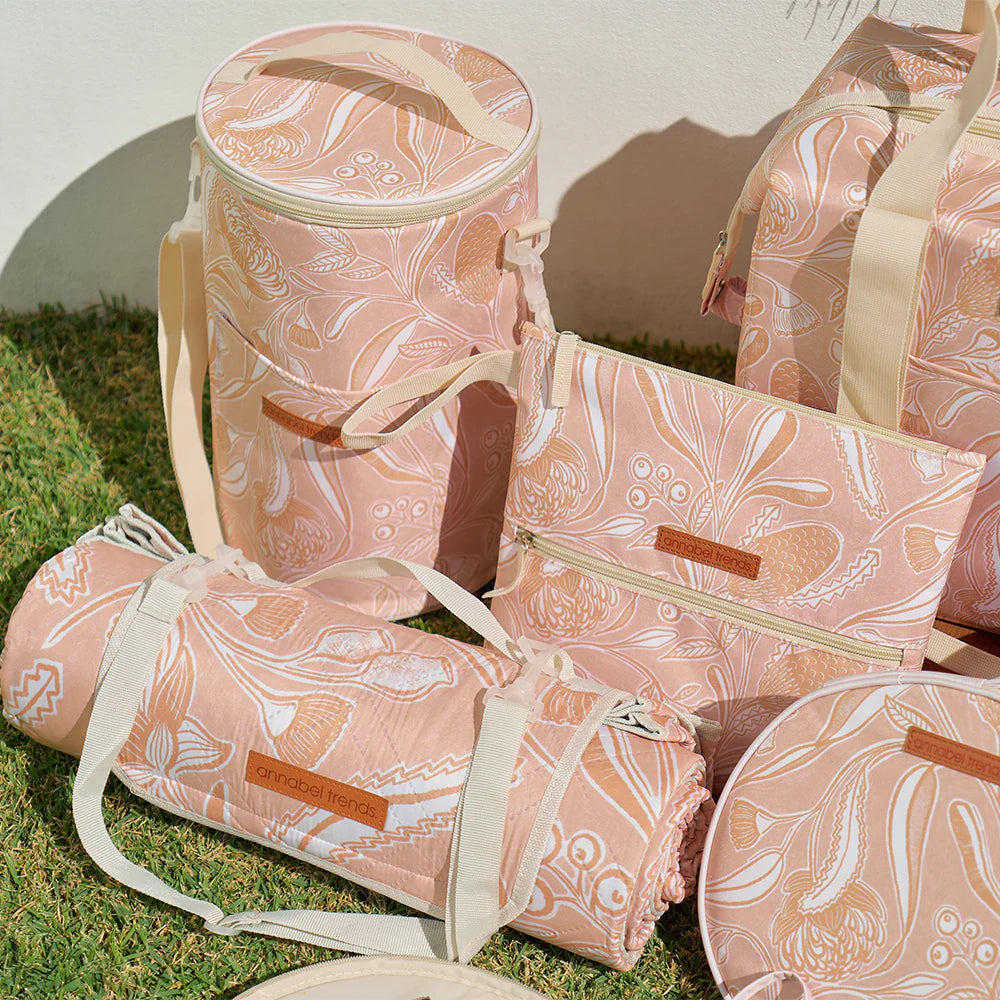 PICNIC COOLER BAG BARREL (TALL) - TRAILING NATIVES