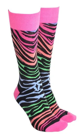 ZANY ZEBRA SOCKS