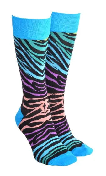 ZANY ZEBRA SOCKS