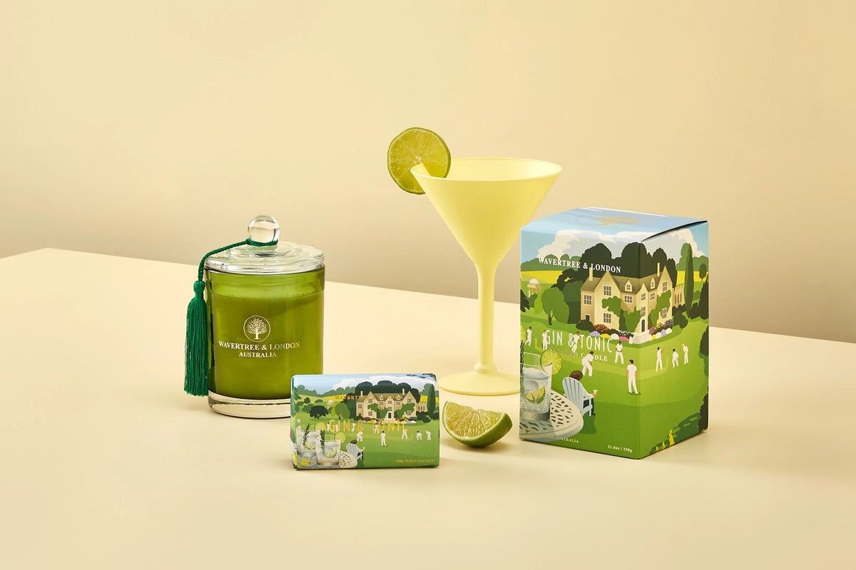 Gin &amp; Tonic Soy Candle