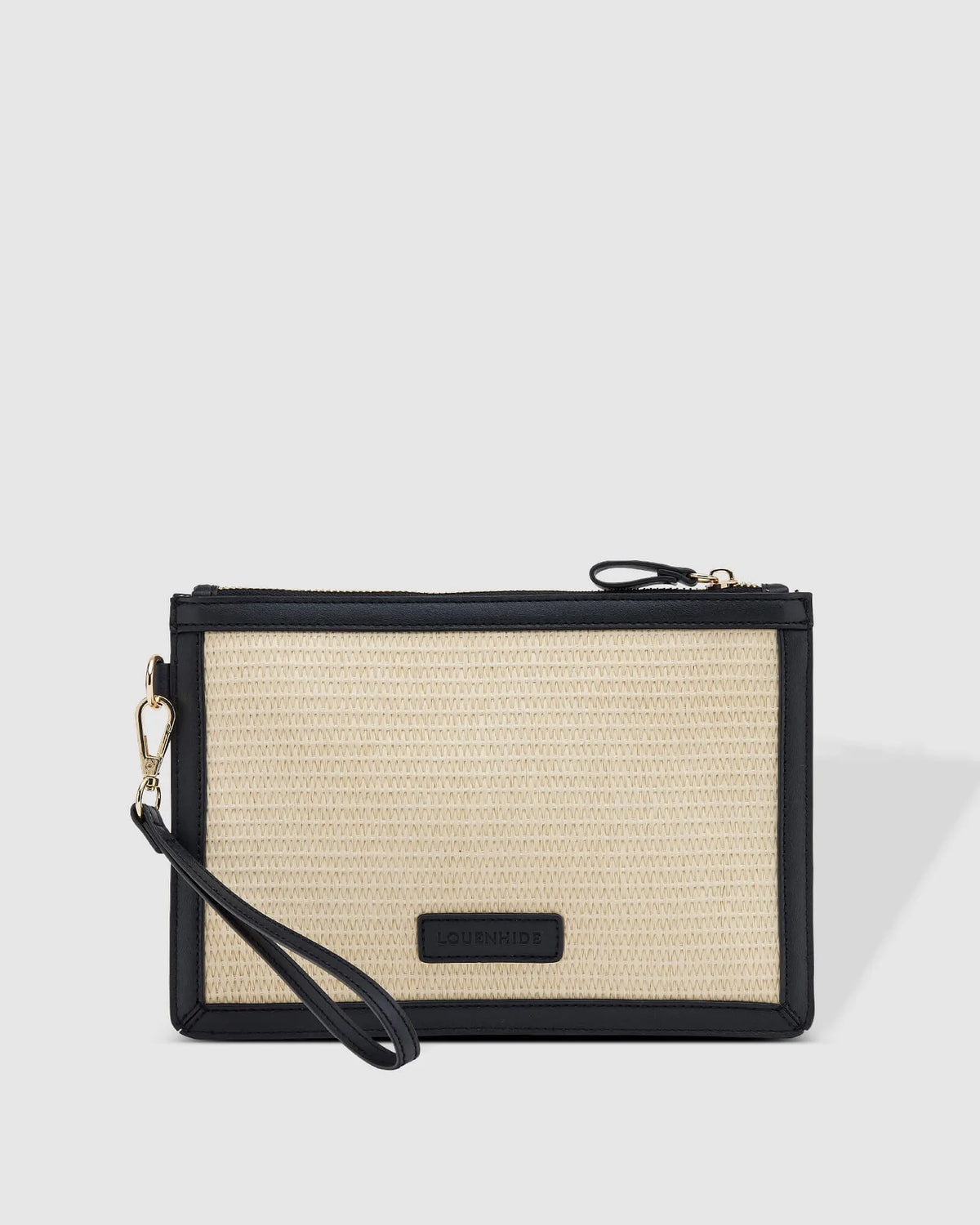 Olina Natural Textured Clutch
