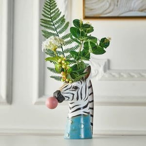 Zebra Vase