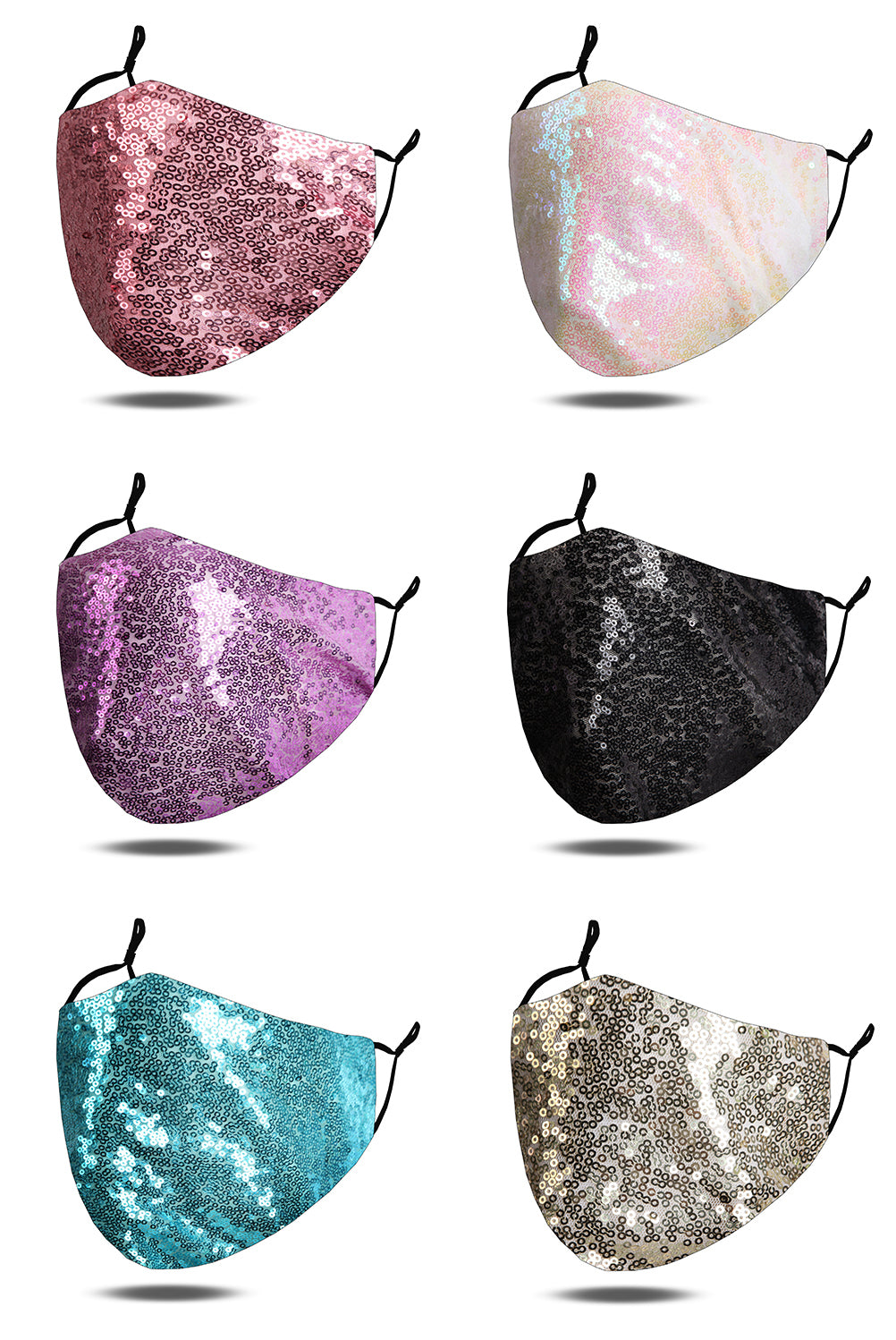 Face Mask - Sequin Bling