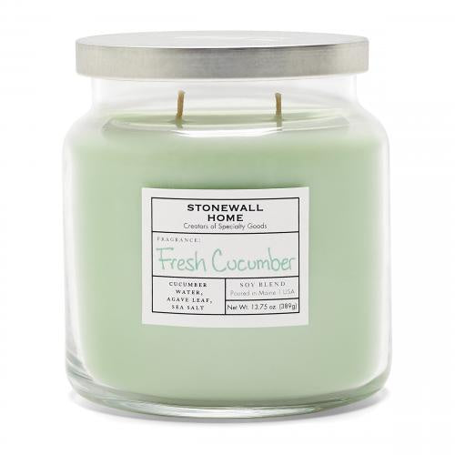 Stonewall Home Candle - Fresh Cucumber