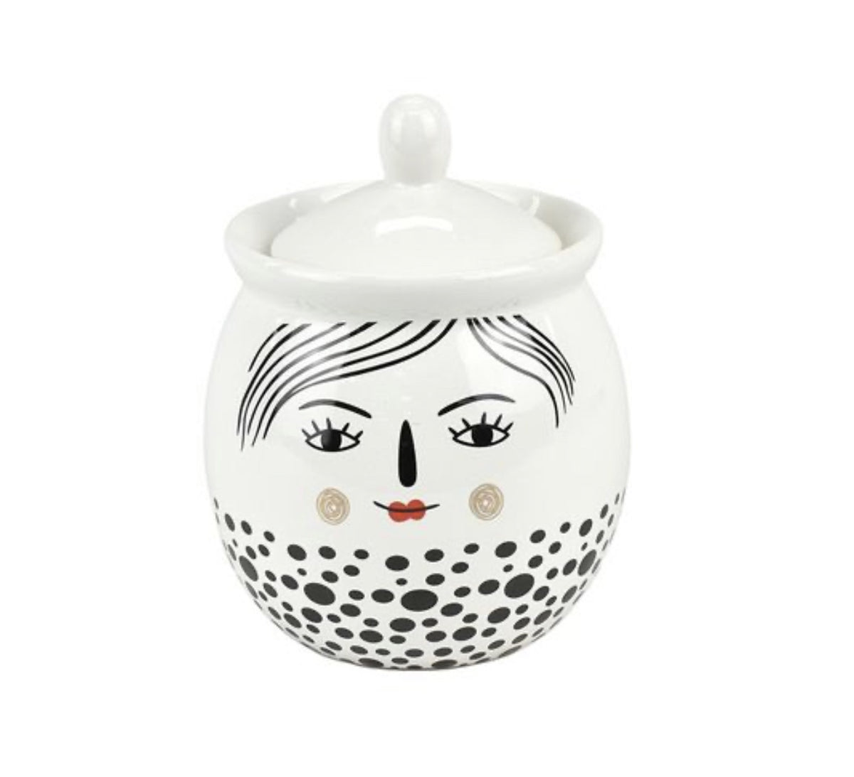 Nancy Ceramic Sugar Pot