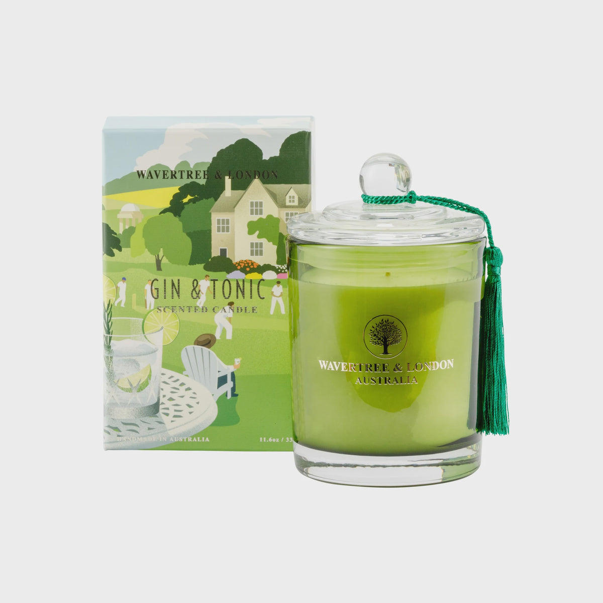 Gin &amp; Tonic Soy Candle