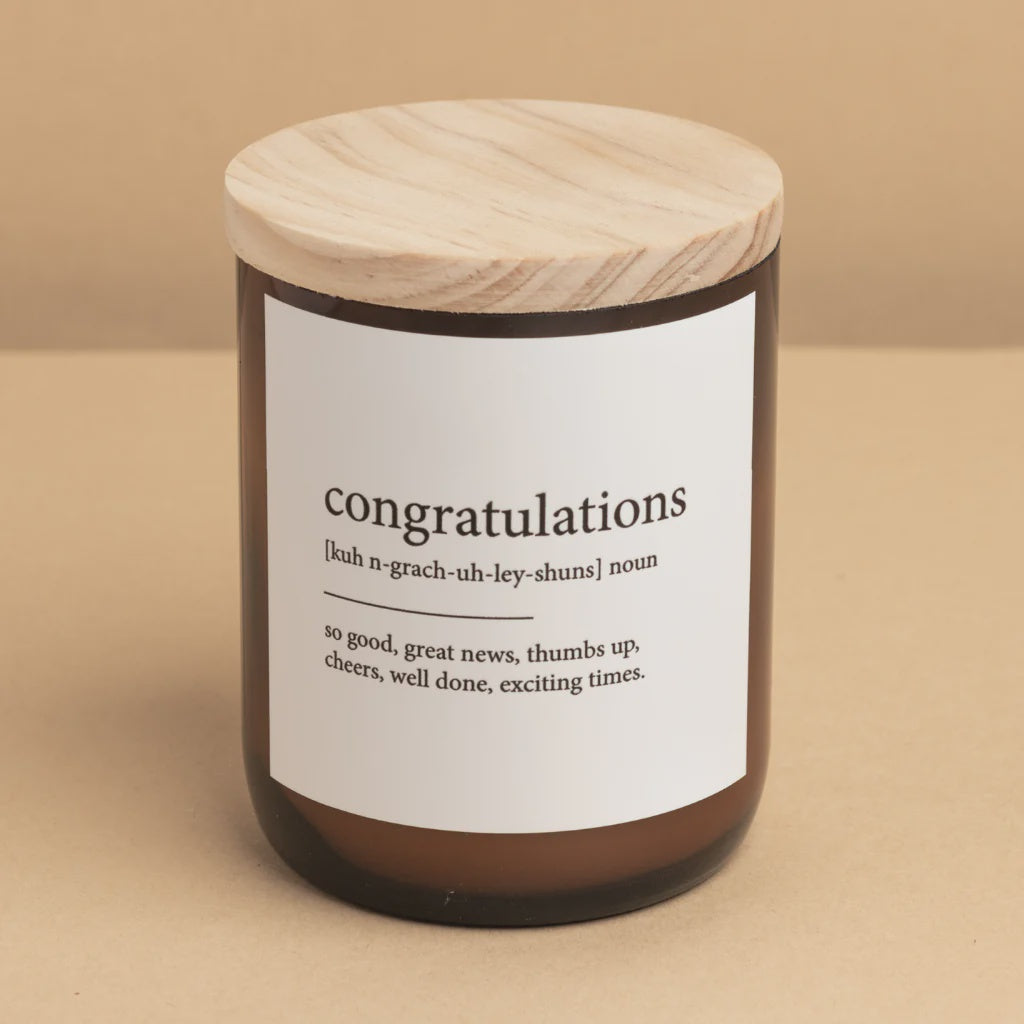 Dictionary Meaning Candle - Congratulations