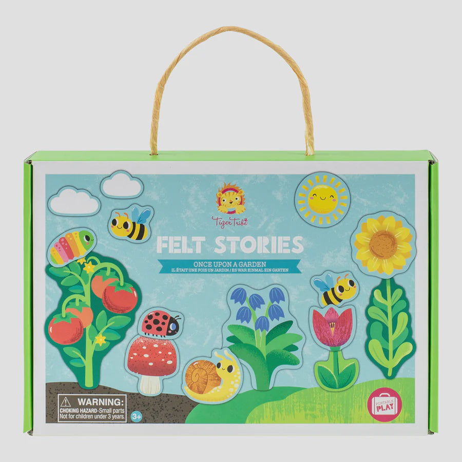 Felt Stories - once upon a garden