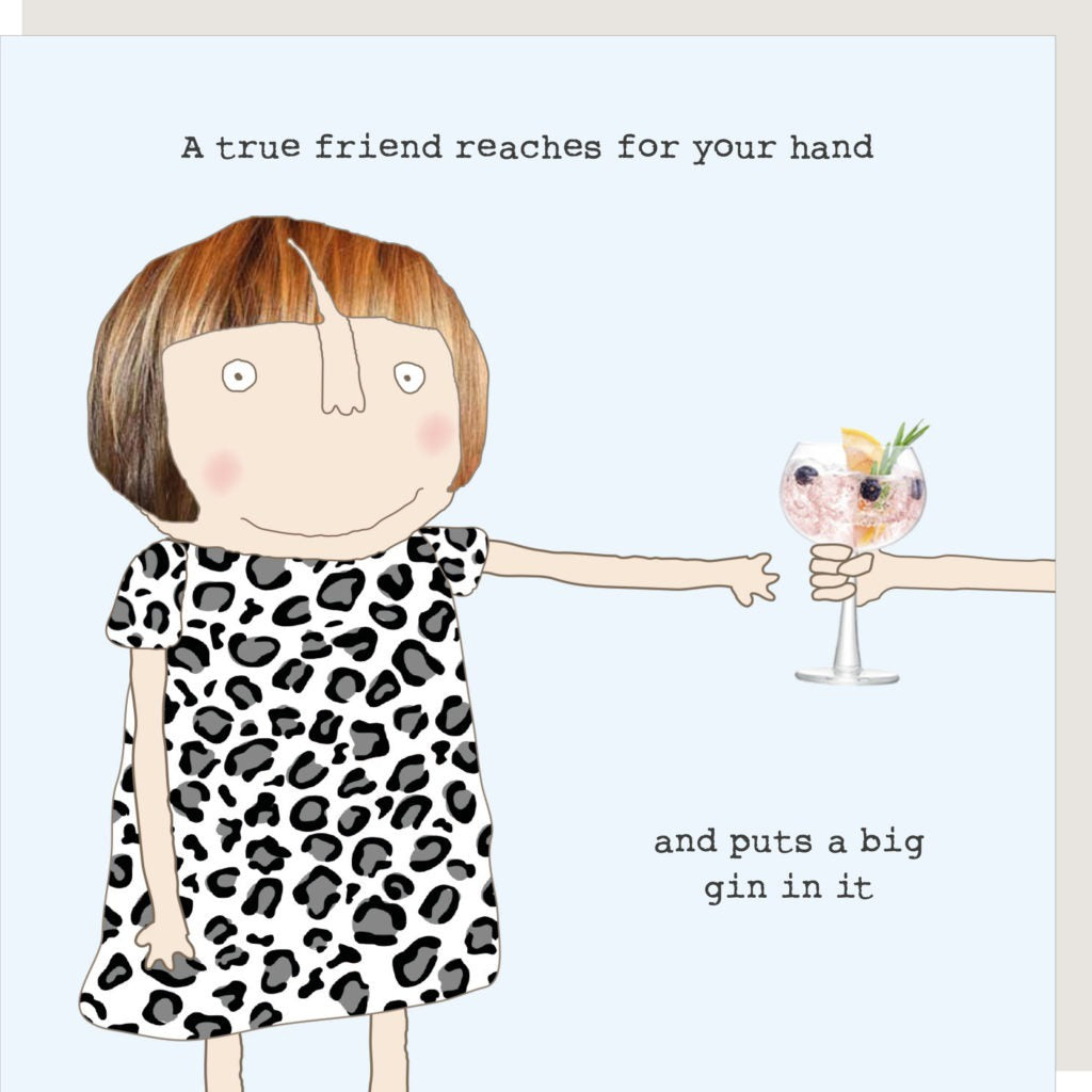 A true Friend - Greeting Card