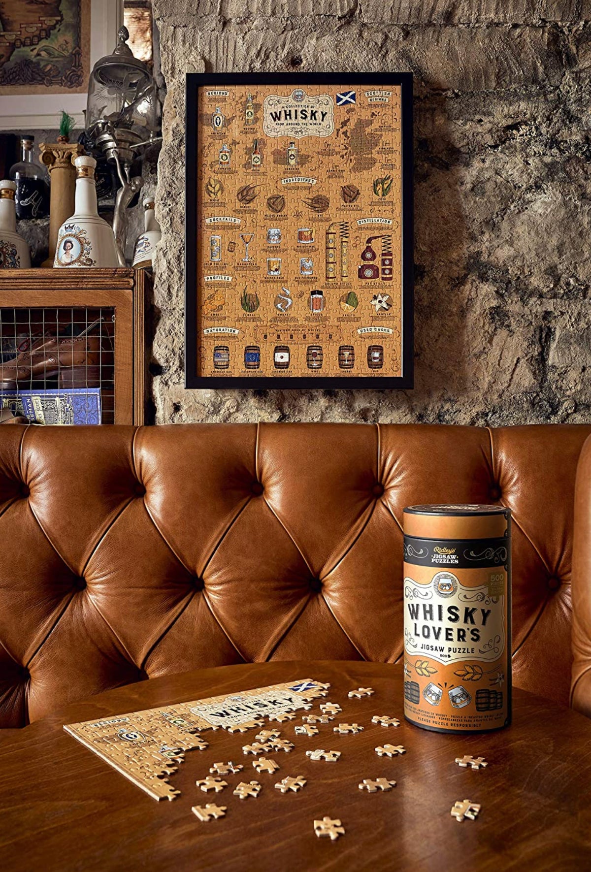 Whisky Lovers Jigsaw 500pcs