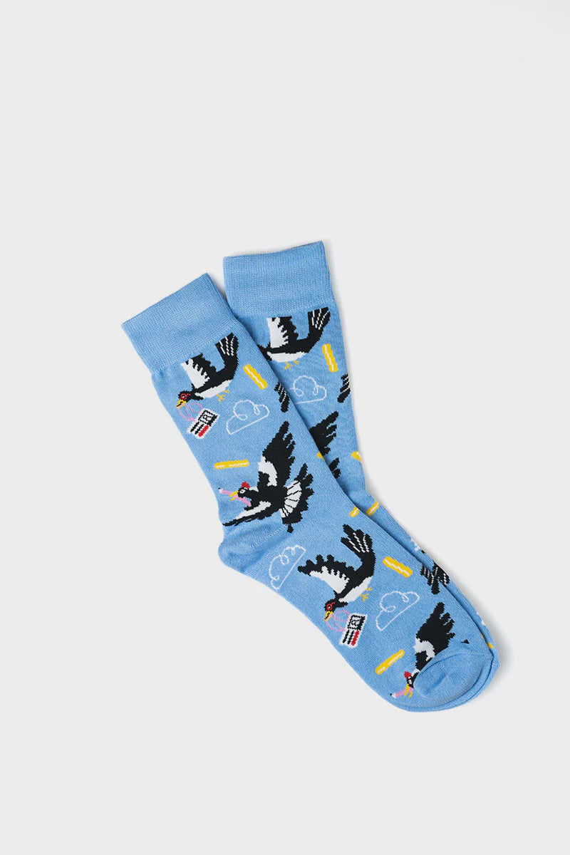 Canberra Magpie Socks