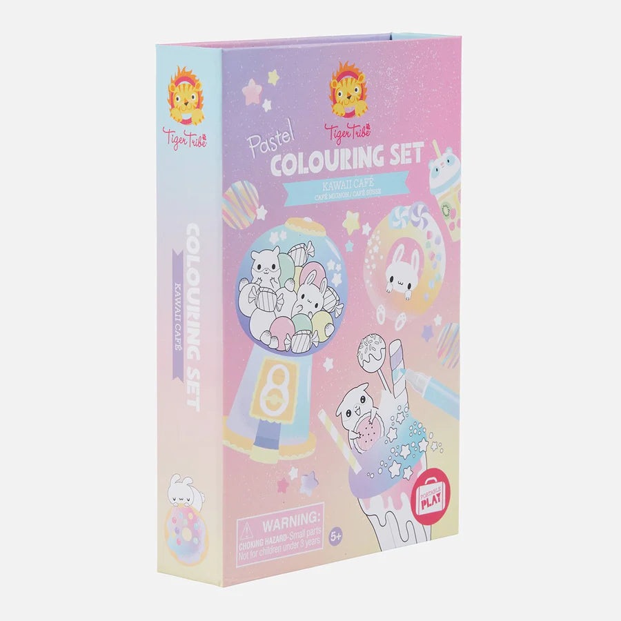Kawaii Café - Colouring Set