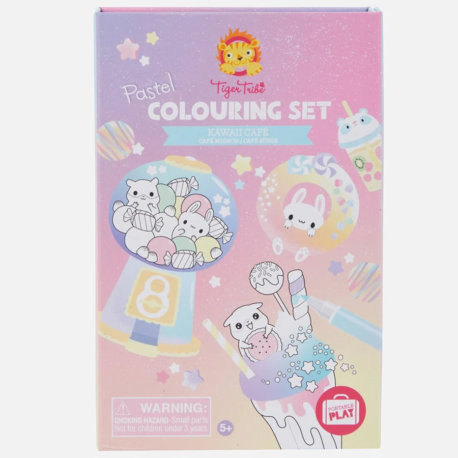 Kawaii Café - Colouring Set