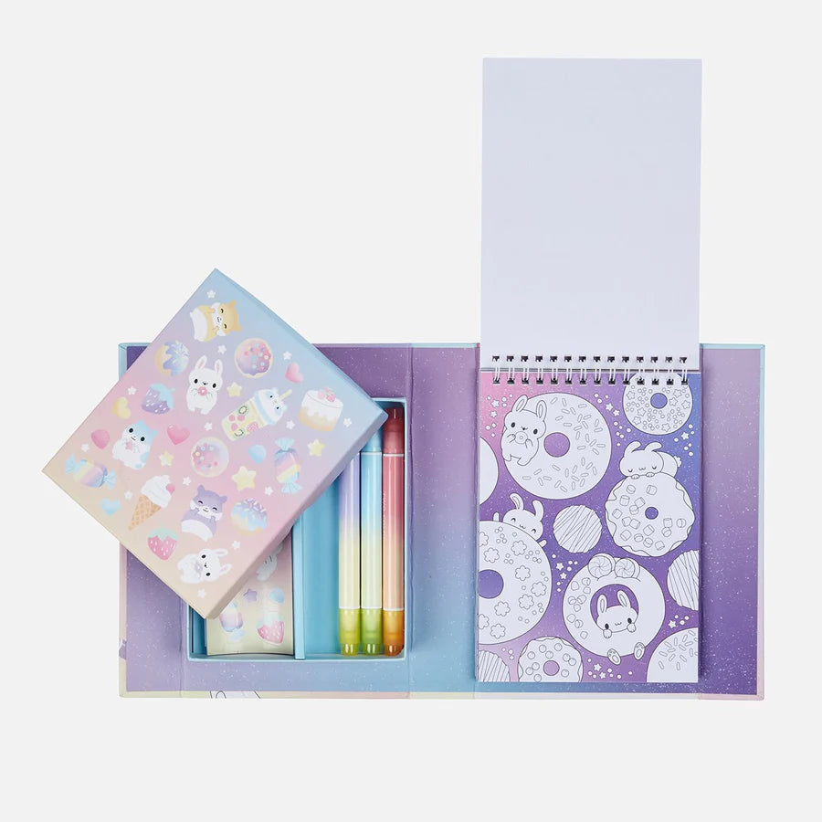 Kawaii Café - Colouring Set