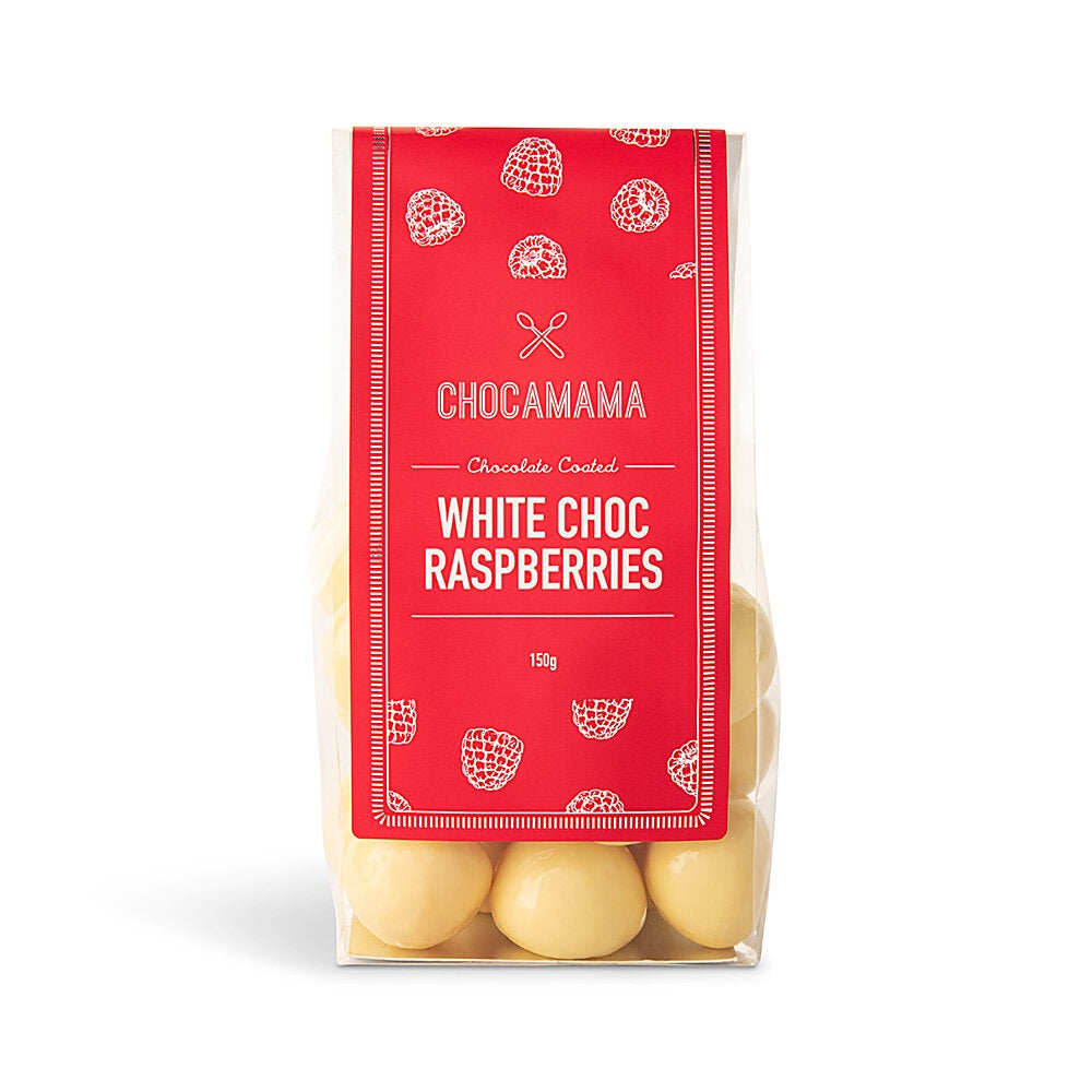 White Chocolate Raspberries