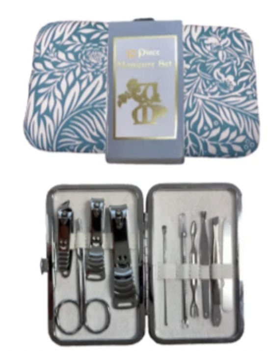 Manicure Set - William Morris (Mint  Larkspur)