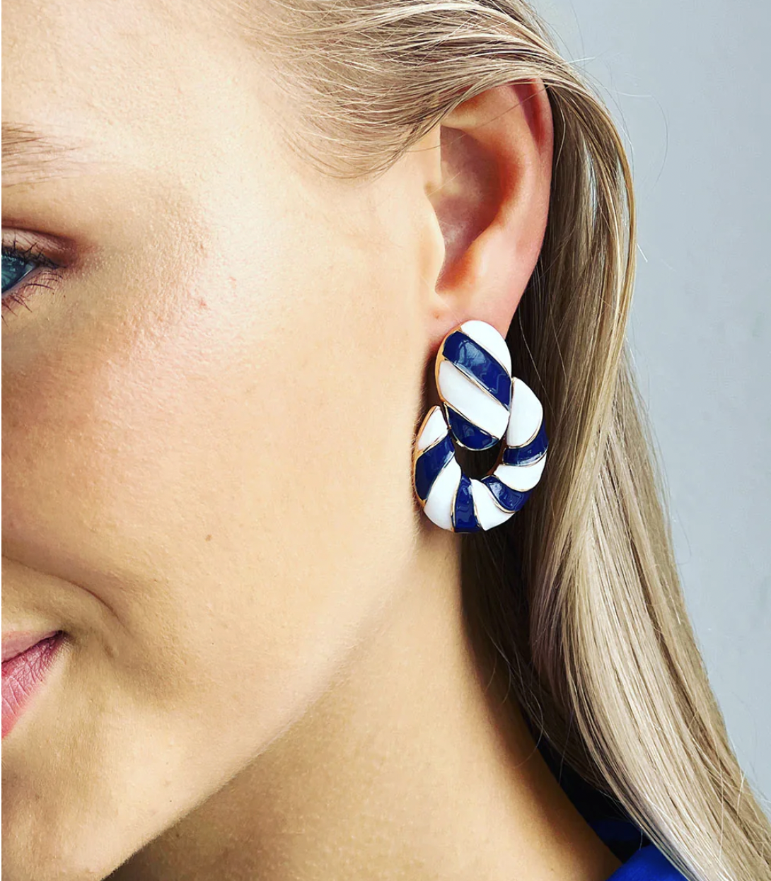 The Racing Stripe Earring