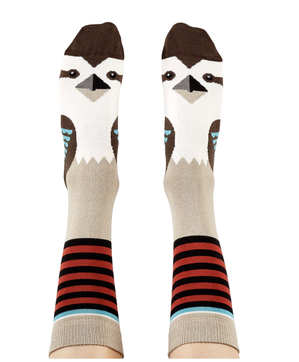 Kookaburra - Aussie Socks - Australiana Collection