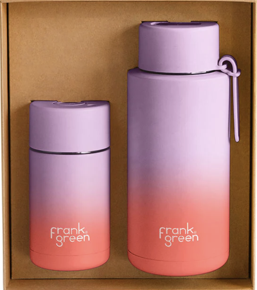 Frank Green Gift set - Gradient lilac haze/ living coral