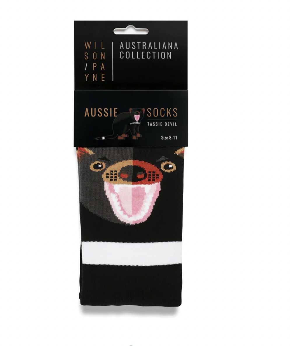 Tassie Devil - Aussie Socks - Australiana Collection