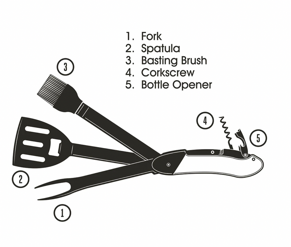 King of the Grill - BBQ Multi Tool