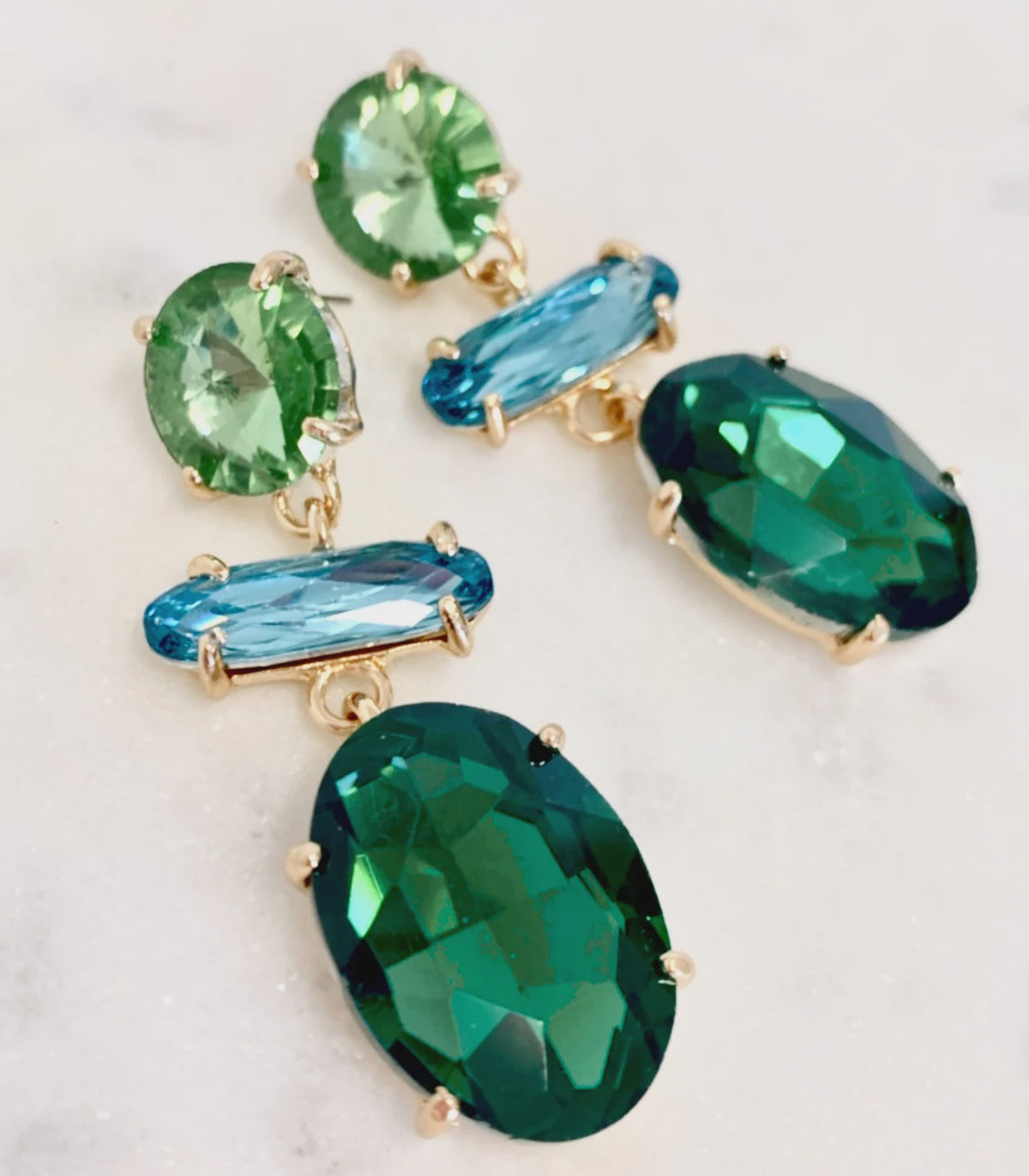Sobella Emerald Mix Earrings