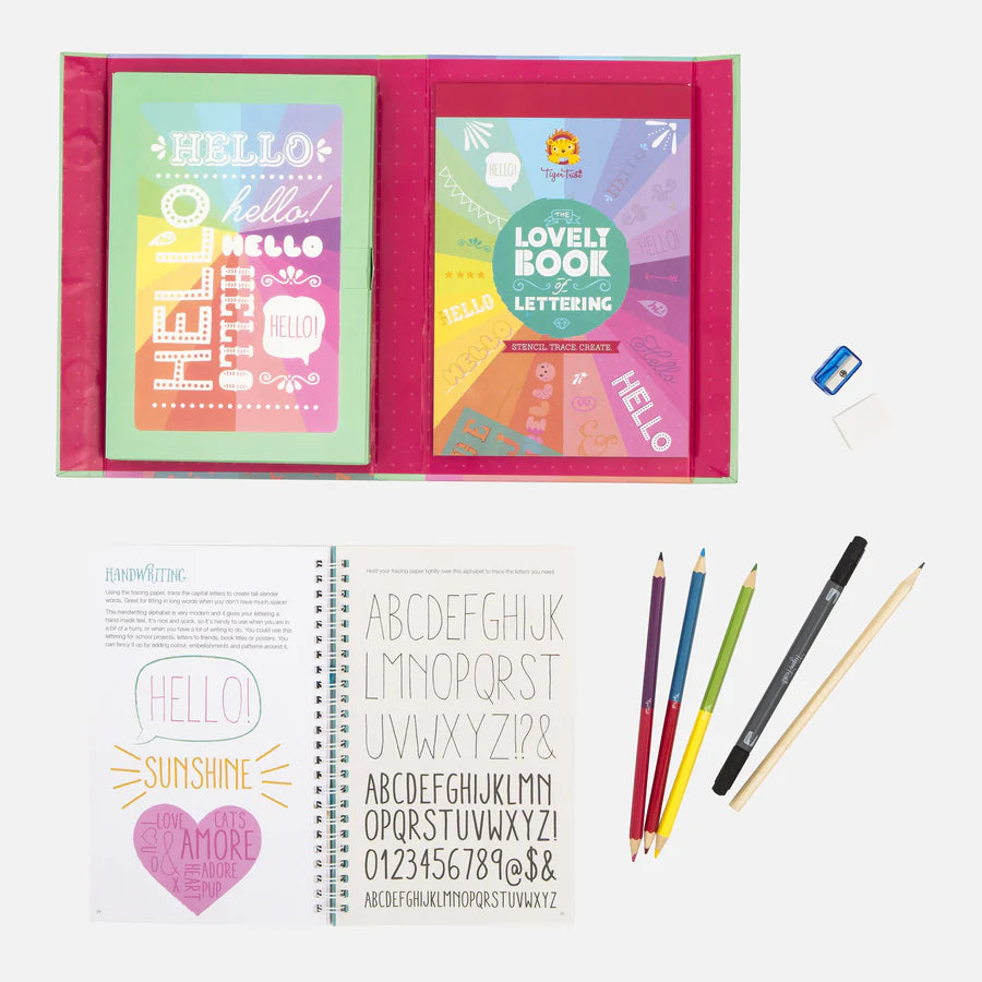 Lovely book of lettering