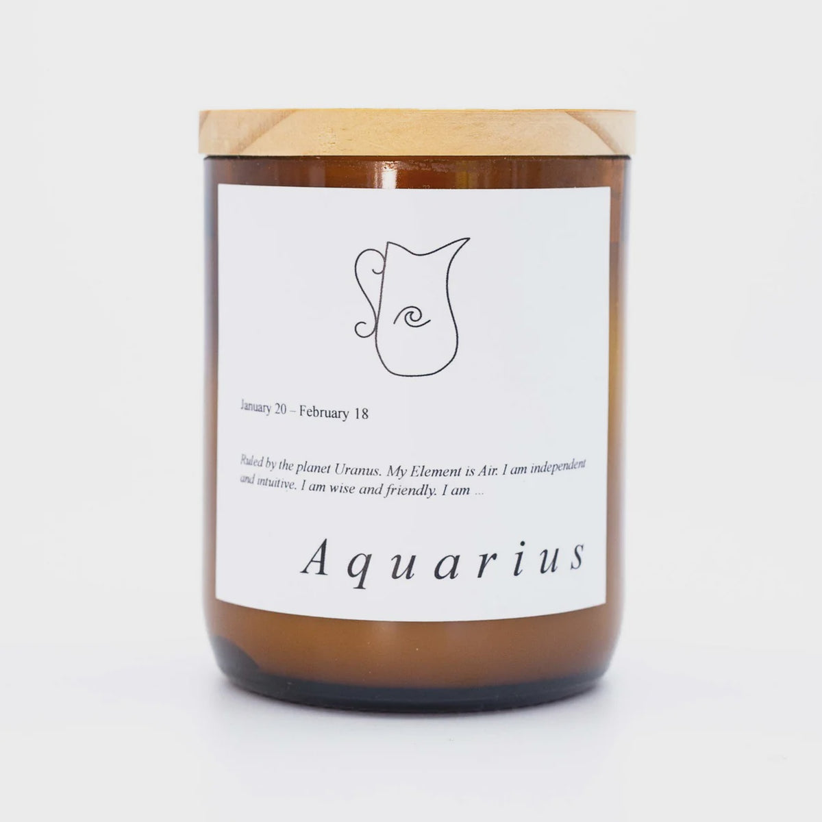 Zodiac Candle - Aquarius